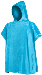 Poncho - ręcznik z mikrofibry dla dzieci Aqua Speed 70 x 120 cm 02 - jasnoniebieskie