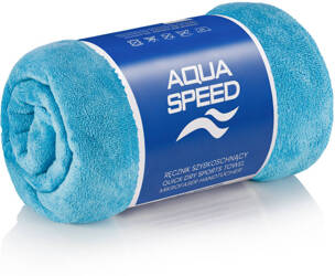 Szybkoschnący ręcznik z mikrofibry DRY SOFT 50x100 - 02 jasnoniebieski