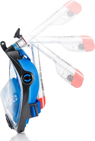 Maska do nurkowania pełnotwarzowa Aqua Speed Spectra 2.0 01 - niebieska 