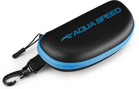 Twarde etui na okulary pływackie Aqua Speed - czarne 