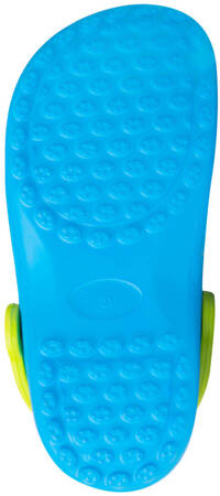 Zabudowane klapki basenowe chodaki dla dzieci Aqua Speed Lima 02 - niebieskie 