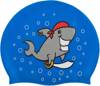Czepek pływacki dla dzieci Aqua Speed Kiddie Shark - niebieski 